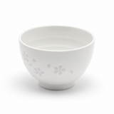 Ceramic 10-Piece Plate & Bowl Set, White — Sakura Design, Alternate view