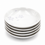 Ceramic 10-Piece Plate & Bowl Set, White — Sakura Design, Stack plates