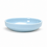 4-1/2" Melamine Round Flat Bowl, Blue Jade, Alternate view