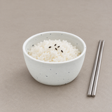 3.88″ White Melamine Rice Bowl — Made in Korea, Rice service