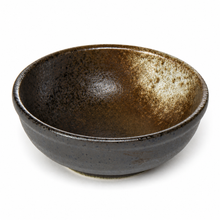 Round Porcelain Sauce Bowl 3-1/2", Black/Brown, Product view