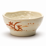 3-1/4" Melamine Round Sauce Bowl, Gold Orchid, Alternate view