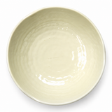 6-1/2" Melamine Round Soup Bowl, Gold Orchid, Irregular rim and hammered interior