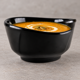 5-5/8" Melamine Round Bowl, Black, Serving example