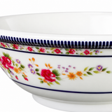 9-3/4" Melamine Rimless Bowl, Peacock 70oz., Detail view