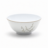 7-3/4" Melamine Ramen Bowl, White Plum, Product view