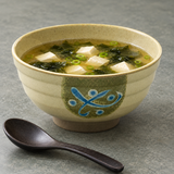 Melamine Round Bowl 6-1/4", Green, Styled view