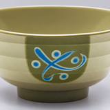 Melamine Round Bowl 6-1/4", Green, Detail view