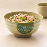 Melamine Round Bowl 6-1/4", Green, Serving example