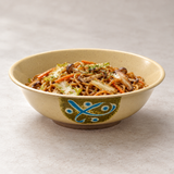 Melamine Round Bowl 9-3/4", Green, Serving example