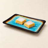8.5" x 5.25" x 1.25"H PLATE RECT (Tur) — styled view presentation