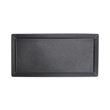 12 x 6’’ Black Rectangular Platter. Genuine-overhead-rim-basin-alternate.