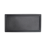 12 x 6’’ Black Rectangular Platter. Genuine-overhead-rim-basin-alternate.