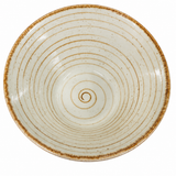 9" D x 4.25" H Porcelain Noodle Bowl, Ramen Bowl, Ivory, Alternate view