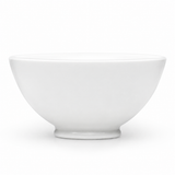 4-1/2"D Rice Bowl, White Ceramic, Side view