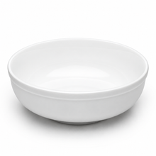 9-1/8"x3-3/8" Round Noodle Bowl, White Ceramic, Product view