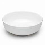 9-1/8"x3-3/8" Round Noodle Bowl, White Ceramic, Product view