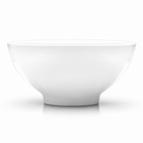 8-7/8"x4-3/8" Noodle Bowl, White Ceramic, Side profile