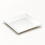 8-1/4" Square Bowl, White Ceramic, Product view
