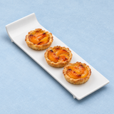 15-3/4"x5" Rectangular Plate, White Ceramic. Alternative serving suggestion.
