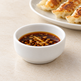 2-1/2"D Round Sauce Dish, White Ceramic, Serving example
