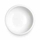 9-1/4" Round Noodle Bowl, White Ceramic, Alternate view