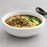 9-1/4" Round Noodle Bowl, White Ceramic, Serving example