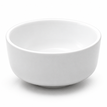 4.5"D Round Bowl, White Ceramic, Product view