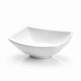 7-1/4" Square Bowl, White Ceramic, Product view