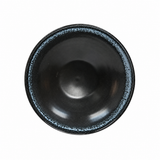 Ceramic Bowl — 44 fl. oz., Black, Interior view