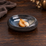 BK-3024 oval bowl with poached pear and cream