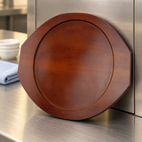 DH-WB26 wooden casserole base upright at a restaurant service station