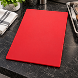 Cutting board in a kitchen preparation setting