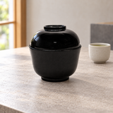 4-1/2"Dx2-1/2"H MISO SOUP BOWL LQ (bk), Serving example