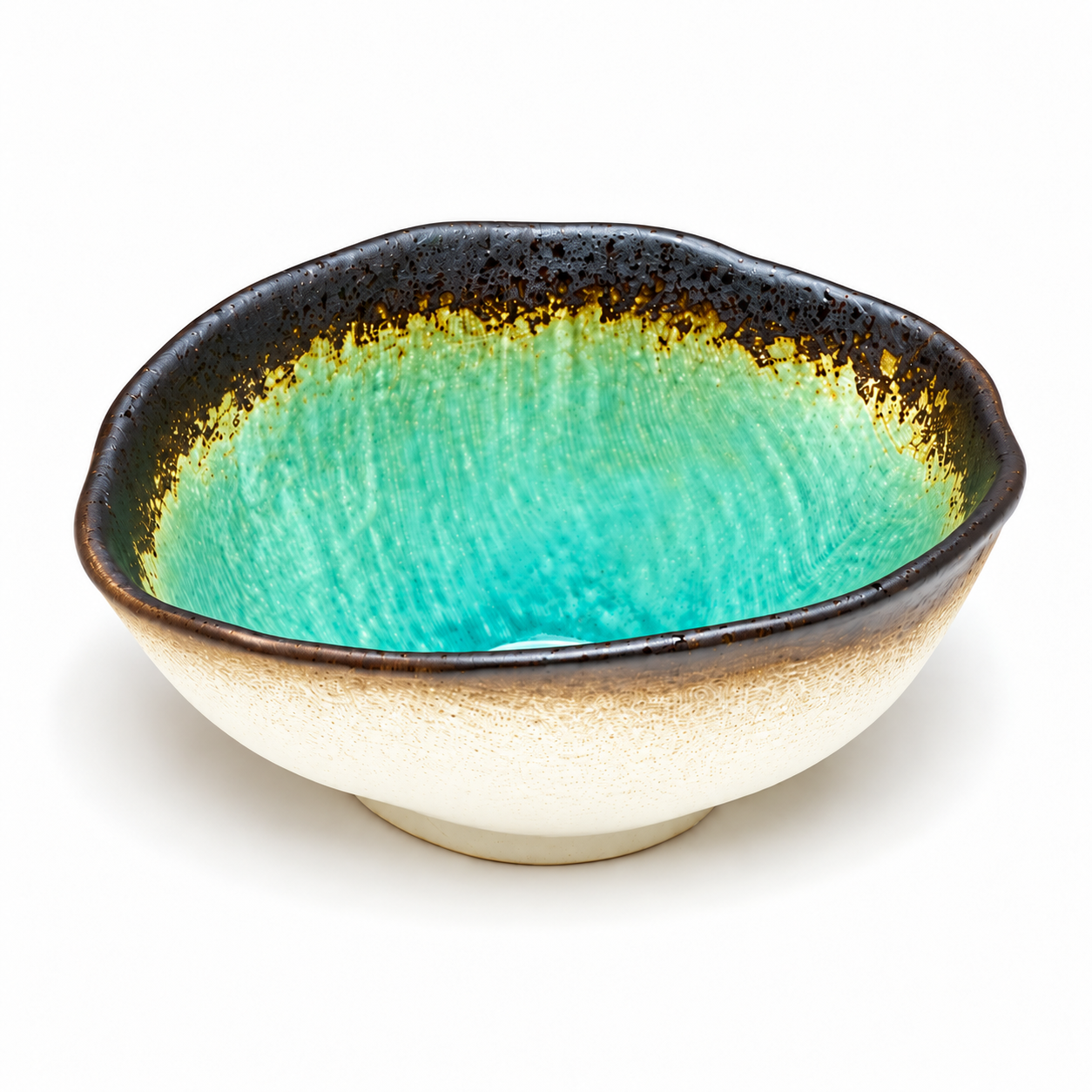 Angled bowl view