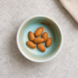 BK-2072 Fire Earth porcelain round with nuts