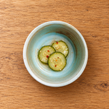 BK-2072 Fire Earth porcelain round with pickles