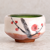 3.75" D x 2.5" H Ceramic Matcha Bowl (FT537-2), Fresh matcha tea