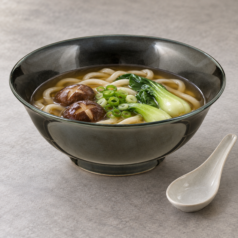 8 in Charcoal Ceramic Bowl, 41 oz — FY578-TK