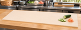 H11A-20 pale cutting board on a commercial kitchen prep counter