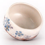 3.75" D x 2.5" H Ceramic Matcha Bowl (H537-3), Tilted interior