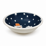 Low-angle snowcat bowl product view