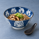 Ceramic Bowl — 18 fl. oz., Styled view