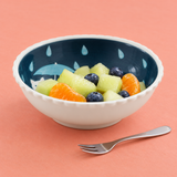 6¼″ Ceramic Bowl — 16 fl. oz., Melon mandarin blueberry fruit