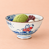 Ceramic Rice Bowl — 10 fl. oz., Styled view