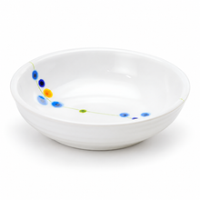 4½″ White Rain Flower Melamine Side Bowl, Product view