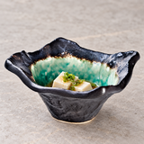 4½″ Green Ceramic Bowl — 5 fl. oz., Tofu side dish
