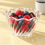 Ice Cream & Berry Dish San Pl. Clear 5Oz, Styled view