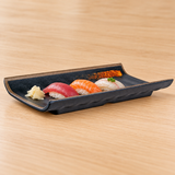 IT-27017G melamine plate in a serving setting