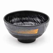 Melamine Medium Bowl - 18 fl. oz. / 5.5"D x 2.75"H, Angled hammered bowl product view